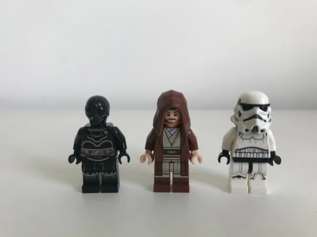 Lego star wars - Lot de minifigures Obi Wan Kenobi - Droide NI-L8 - Stormtrooper