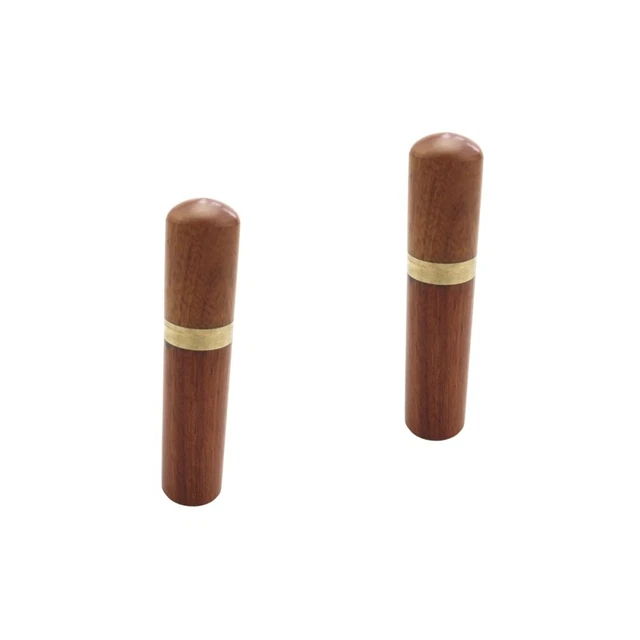 Set 2 Embroidery Wood Needle Case Pin Box Pinblock Needle Seat