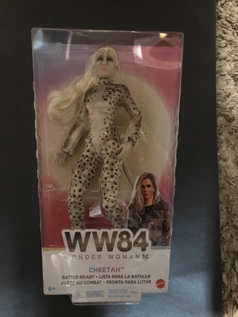 WW84 BATTLE-READY WONDER WOMAN & CHEETAH 1984 12" Dolls DC MATTEL $63.