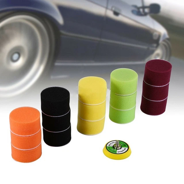 Pad lucidante cera lucidante buffing set 16 pz accessori dettagli