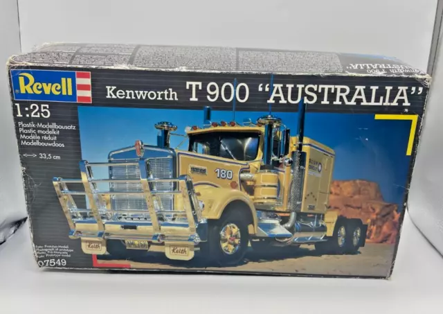 #SE3056# Vintage Revell KENWORTH T900 Australia 07549 Truck 1:25 *RAR* lesen!!