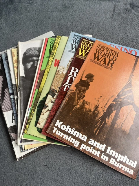 HISTORY OF THE second world war magazines volume 4 £5.99 - PicClick UK