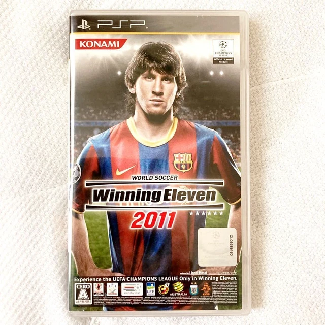 F23 Winnigeleven 2011 Winning Eleven Pes PSP UMD Soccer Game Esports Japan a1