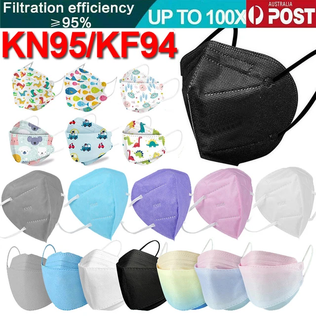 BULK N95 KF94 KN95 Mask Disposable Particulate Respirator Face Masks 4/