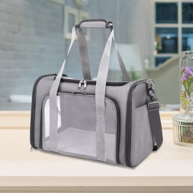 EY# Carrier Cat Handbag Breathable Portable Pet Outing Bag Pet Supplies (Light G