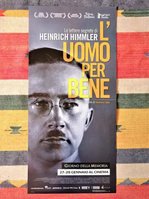 Locandina L'UOMO PER BENE - LE LETTERE SEGRETE DI HEINRICH HIMLER Poster SS Nazi