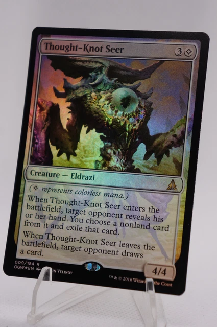 Thought-Knot Seer 1x FOIL OGW MTG Oath of the Gatewatch Rare NM colorless Thought-Knot Seer 1x FOIL OGW MTG Oath of the Gatewatch Rare NM colorless