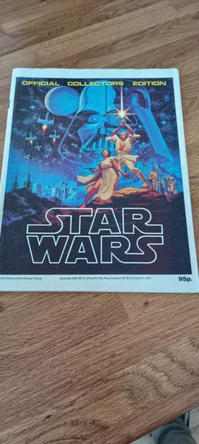 Star Wars Official Collectors Edition Marvel Comics 1977 Souvenir Magazine