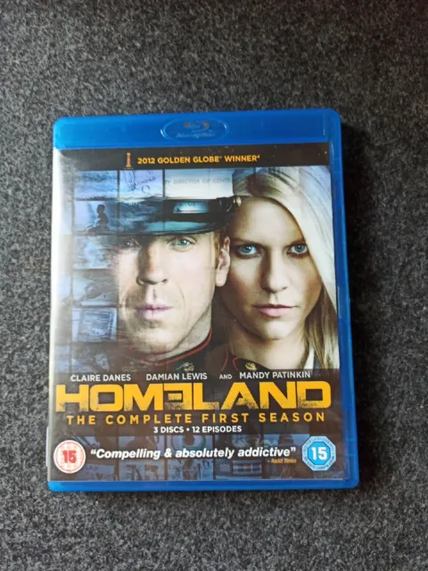 Homeland - Staffel 1 (Blu-Ray Box Set - Englisch) sehr guter Zustand ! -1601-