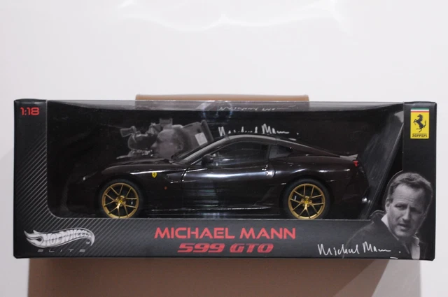 Ferrari 599 GTO Hotwheels Elite rouge 1/43 eme - Collection