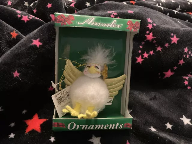 Annalee 3" Elegant Chickadee Bird Ornament 2013 - Mint - 700713