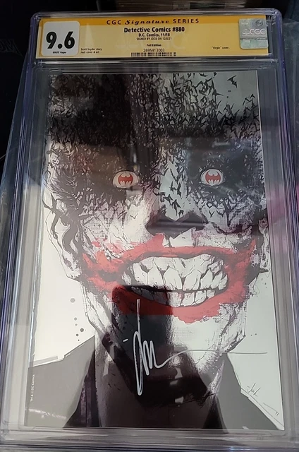 Detective Comics 880 CGC  9.6 SIGNED By Jock