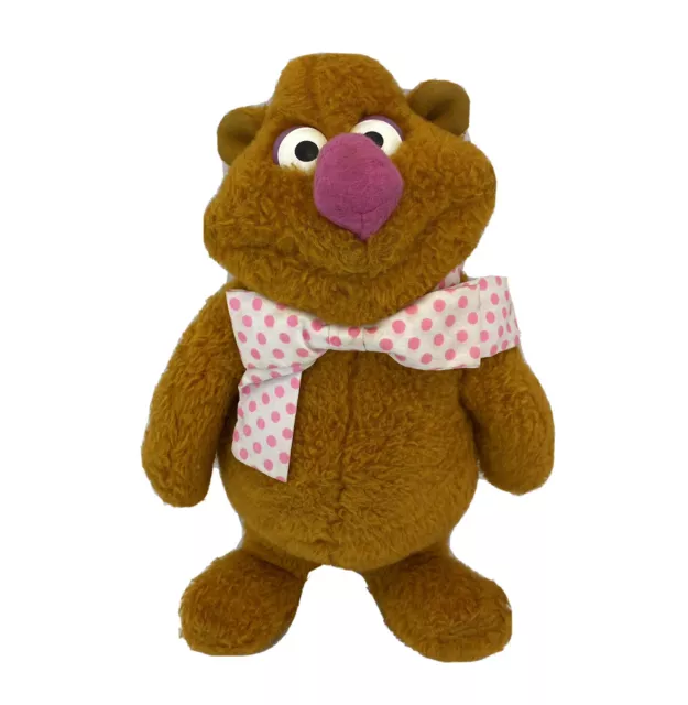 Vintage Fisher Price Jim Henson The Muppets Fozzie Bear Plush 1976 15"