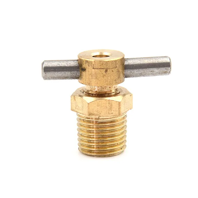 1/4'' Npt brass drain valve for air compressor tank replacement part*xd