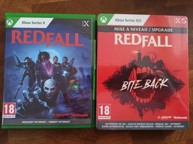 Lot Bethesda Redfall Standard Edition + Mise à Niveau Bite Back Neuf Xbox Series