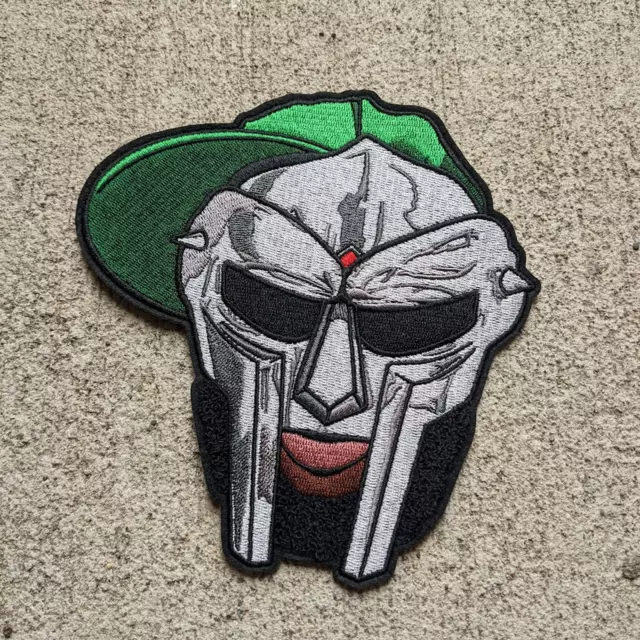 MF Doom Chenille Patch 6 inch (Iron on & sew on) HipHop Legend Rap Icon Czarface