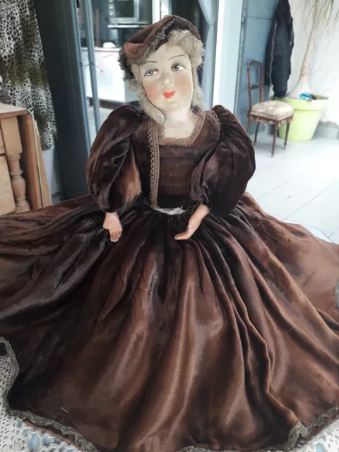 Antique Boudoir Doll Salon Doll To Restore