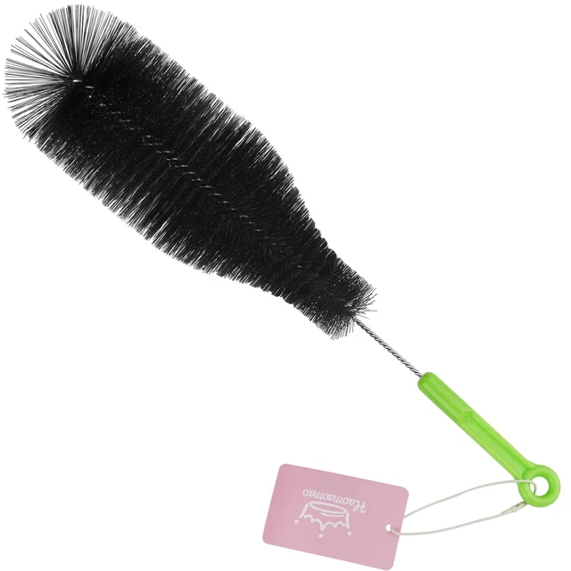 Long Bottle Cleaning Brush,with Plastic Handle Baby Bottle Brush for Washing ...
