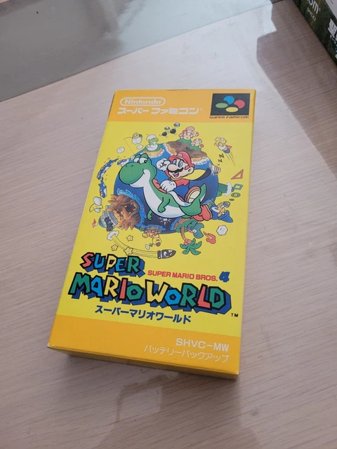 SUPER MARIO WORLD Bros 4 Sfc Super Famicom Import Brand New! EUR 499,99 ...