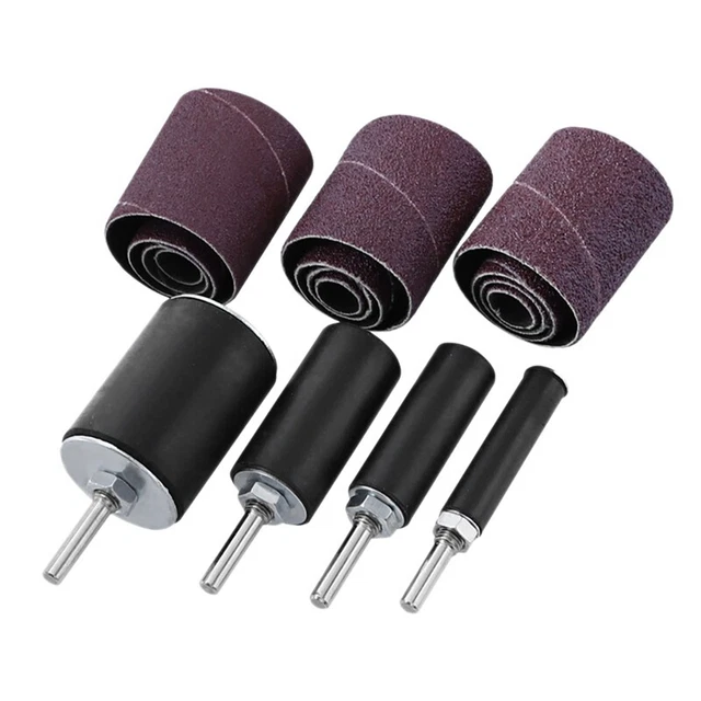 16 Pcs Drum Sanding Kit, Sanding Drum for Electric Drill Press Drum Sander  D1S6