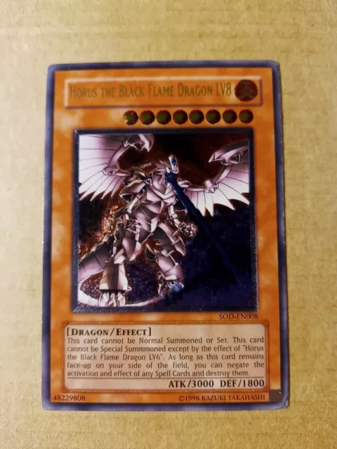 Horus the Black Flame Dragon LV8 SOD-EN008 Prices