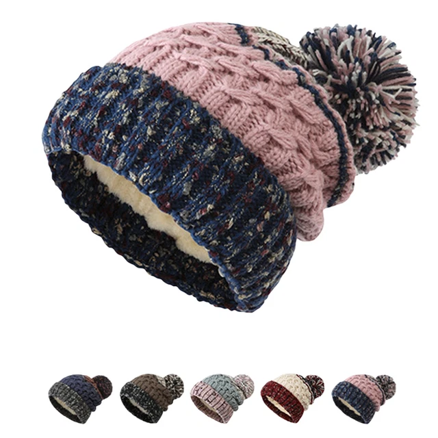 Topshop - Bonnet de ski avec pompon en fausse fourrure - Gris