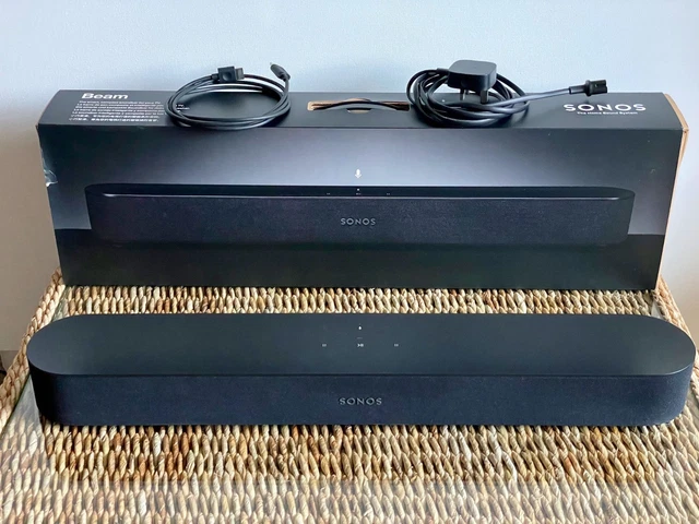 Sonos Beam Soundbar TV Smart, Compatibile con Alexa e Google Assistant Integrati, Bianco