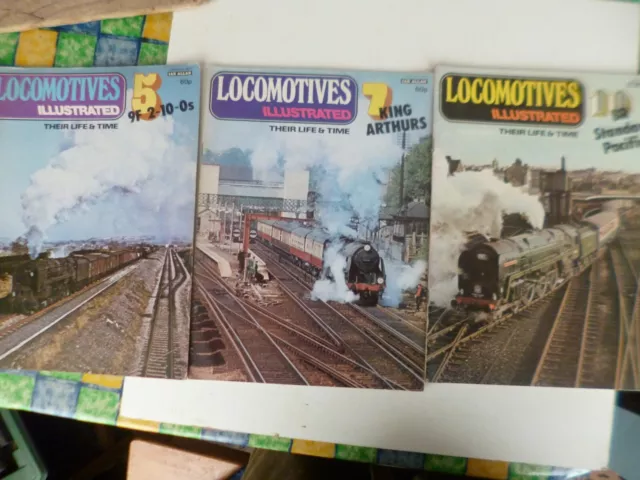 Locomotives Illustrated nos 5, 7 and 10