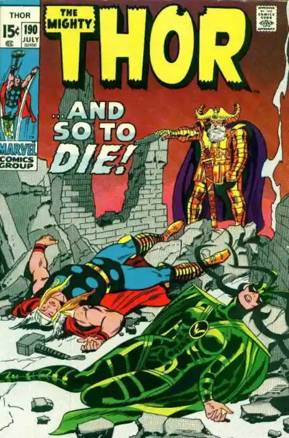 Thor #190 VG; Marvel | low grade - Hela Stan Lee - John Buscema July 1971 - we c