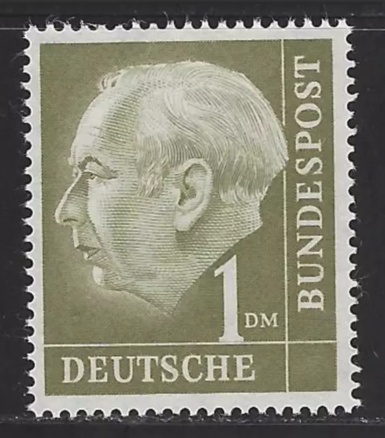 BRD FRG #Mi194xXv MNH 1954 Prof Dr Theodor Heuss 1st President [719]