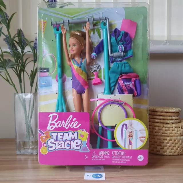 Barbie Team Stacie Camping Doll Playset 