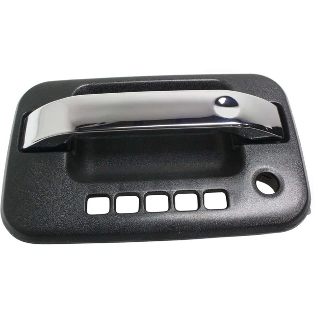 Exterior Door Handle For 05-15 Ford F150 Front Driver Side Chrome & Black