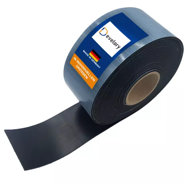 POPPSTAR BUTYLRUNDSCHNUR KLEBEBAND (10m x 8mm) Dichtband, schwarz,  selbstklebend EUR 25,50 - PicClick DE