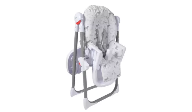 My Babiie Safari Highchair Dreamiie Collection Well Paded Foldable Baby Chair