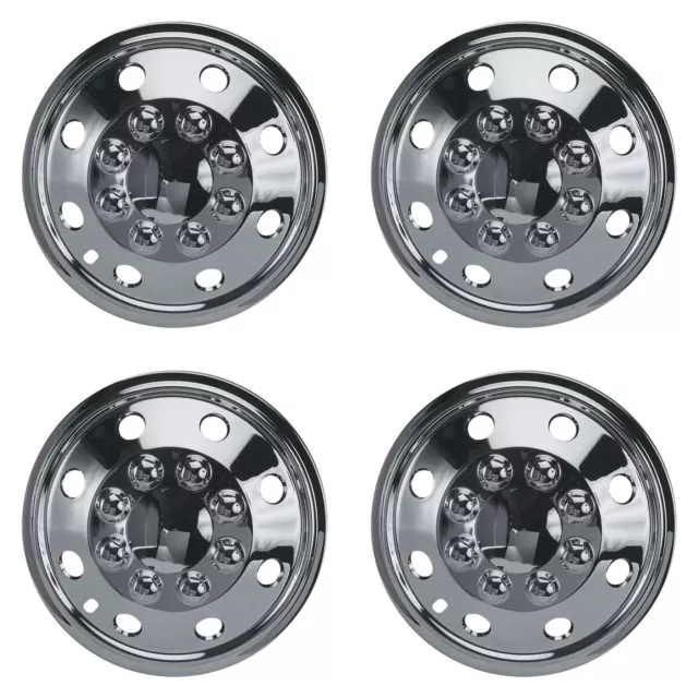 Motorhome Wheel Trims Campervan Van 16 Inch Chrome Wheel Covers Hub Caps