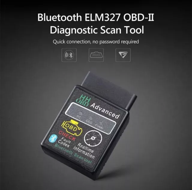 Bluetooth Mini Elm327 OBD2 Scanner OBD Auto Diagnose Werkzeug Code Leser 3
