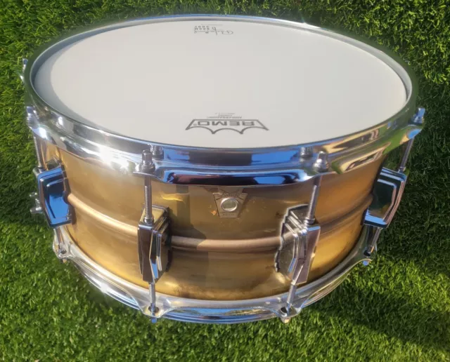 Ludwig Raw Brass Phonic 6.5" X 14" Snare Drum