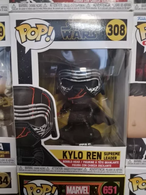 Funko Pop Kylo Ren (Supreme Leader) - Star Wars - 308