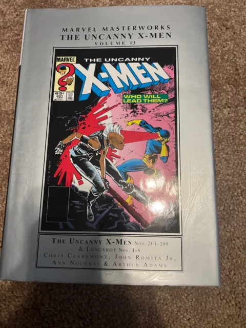 Marvel Masterworks Uncanny X-Men Vol 13 Hardcover Claremont Used Read Once