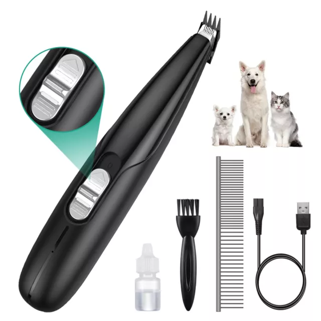 Rechargeable_Pet Electric Grooming Hair Trimmer Dog Cat Hair Clippers Shaver