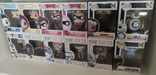 2 Funko Pop pour 10€ au choix parmi une sélection de 15~, liste voir mes photos 3