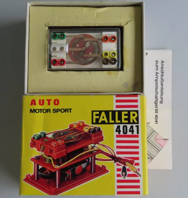 Faller Ams 4041 Traffic Light Controller Boxed, 60er Years Toy (DBW243)