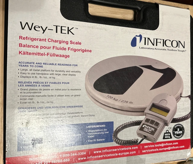 INFICON Wey-TEK, Refrigerant Charging Scale, 713-202-G1