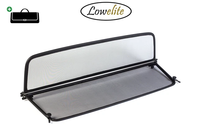 Déflecteur De Vent Noir Pliable Pour Audi A3 8P (2008-2013) - Fixation Rapide, Anti-remous
