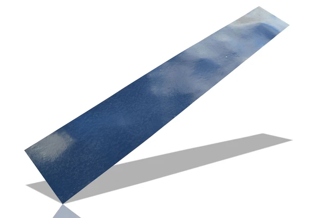 UV Rubber Long Vehicle 240x35cm Trailer Rear Mud Flaps Mudguards - No Logo