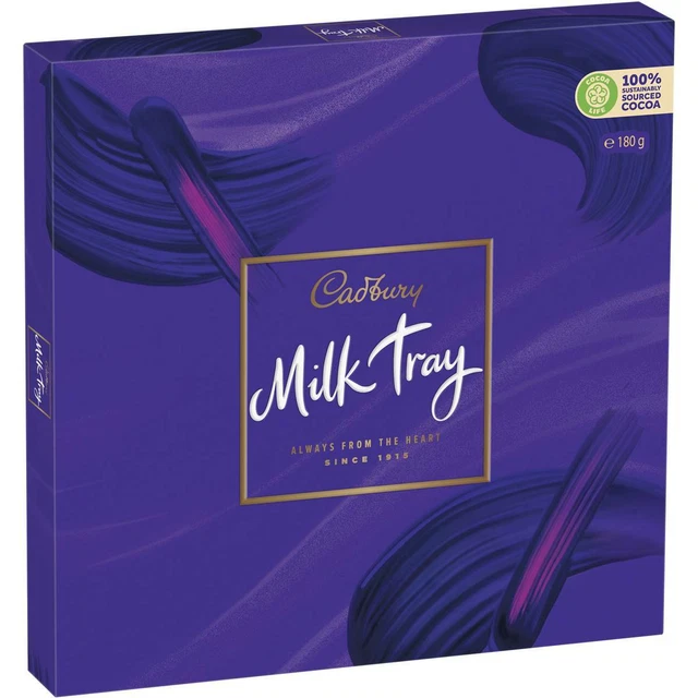 CADBURY DAIRY MILK Chocolate Tray Gift Box 180g £14.50 PicClick UK