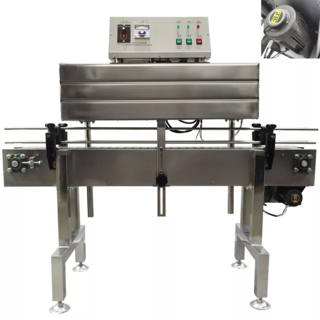 Automatic Heat Label Shrinking Machine Thermal Bottle Label  Package Machine220V