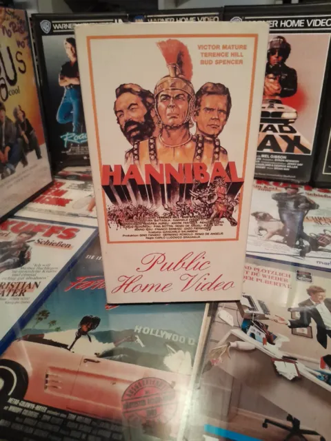 Hannibal VHS BUD SPENCER UND TERENCE HILL PAPPSCHUBER Video Rarität