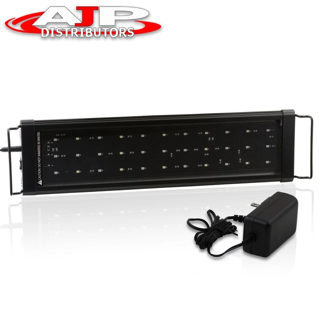 18"-30" Adjustable 33 LED Multi-Color Aquarium Fish Tank Light Marine Plant Lamp