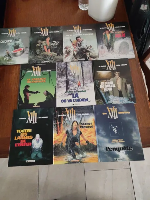 Lot De 10 BD XIII - DARGAUD - VAN HAMME/VANCE